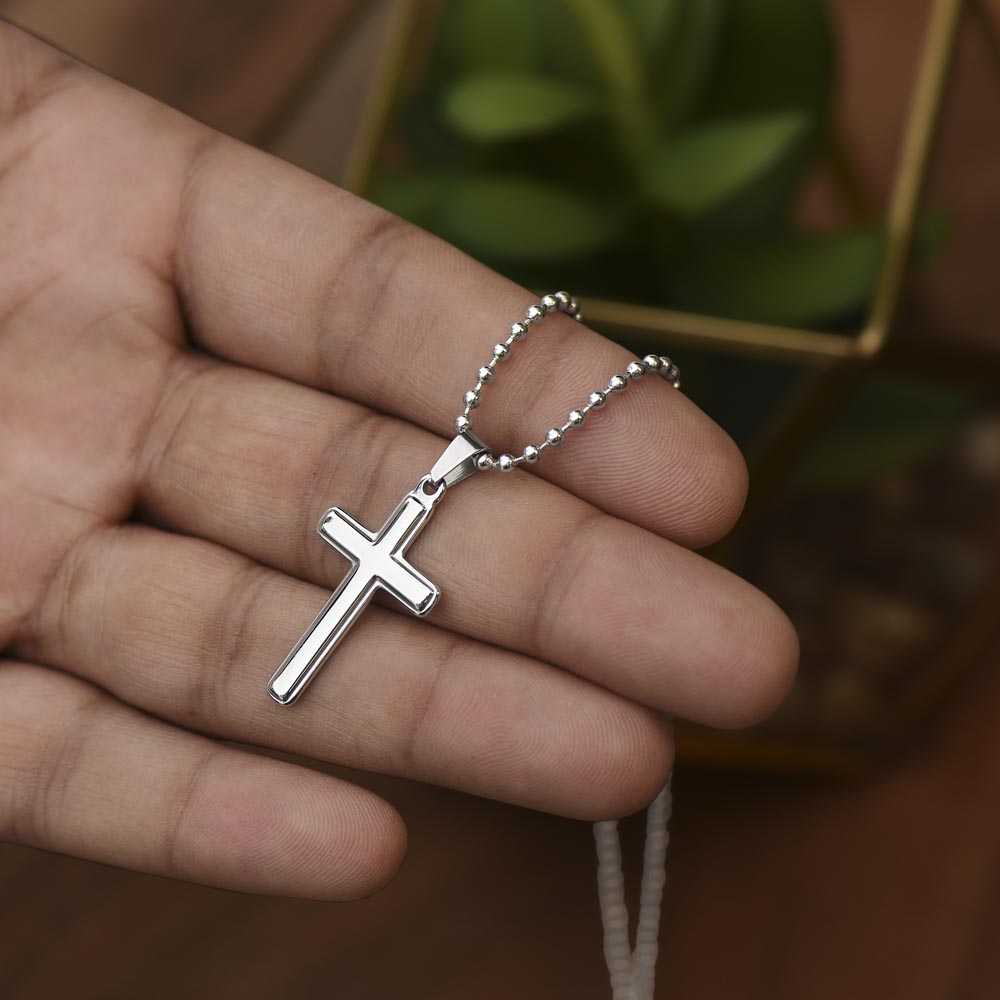 True Believer Cross Necklace — For Him
