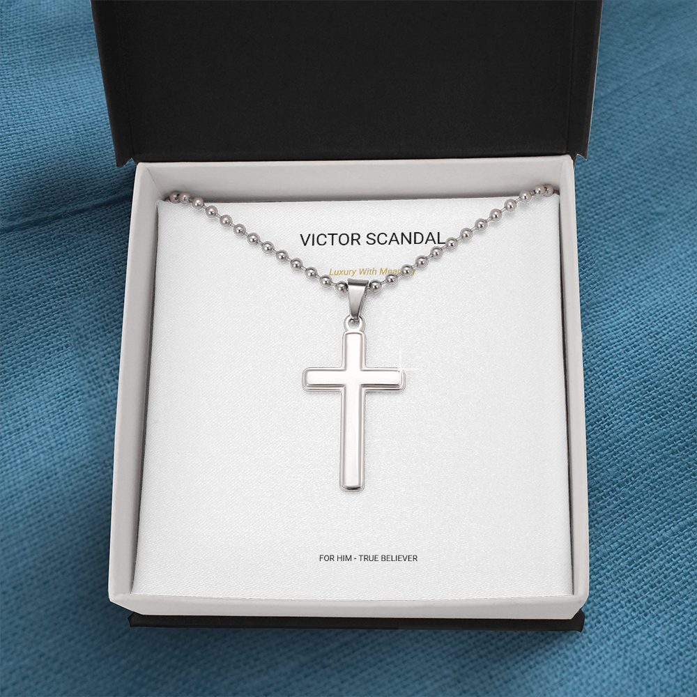 True Believer Cross Necklace — For Him
