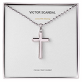 Trust Yourself Cross Necklace — Faith & Strength