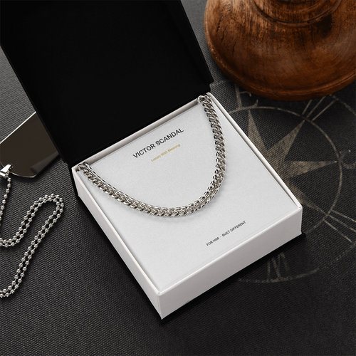 Built Different Cuban Link Chain — To My Son