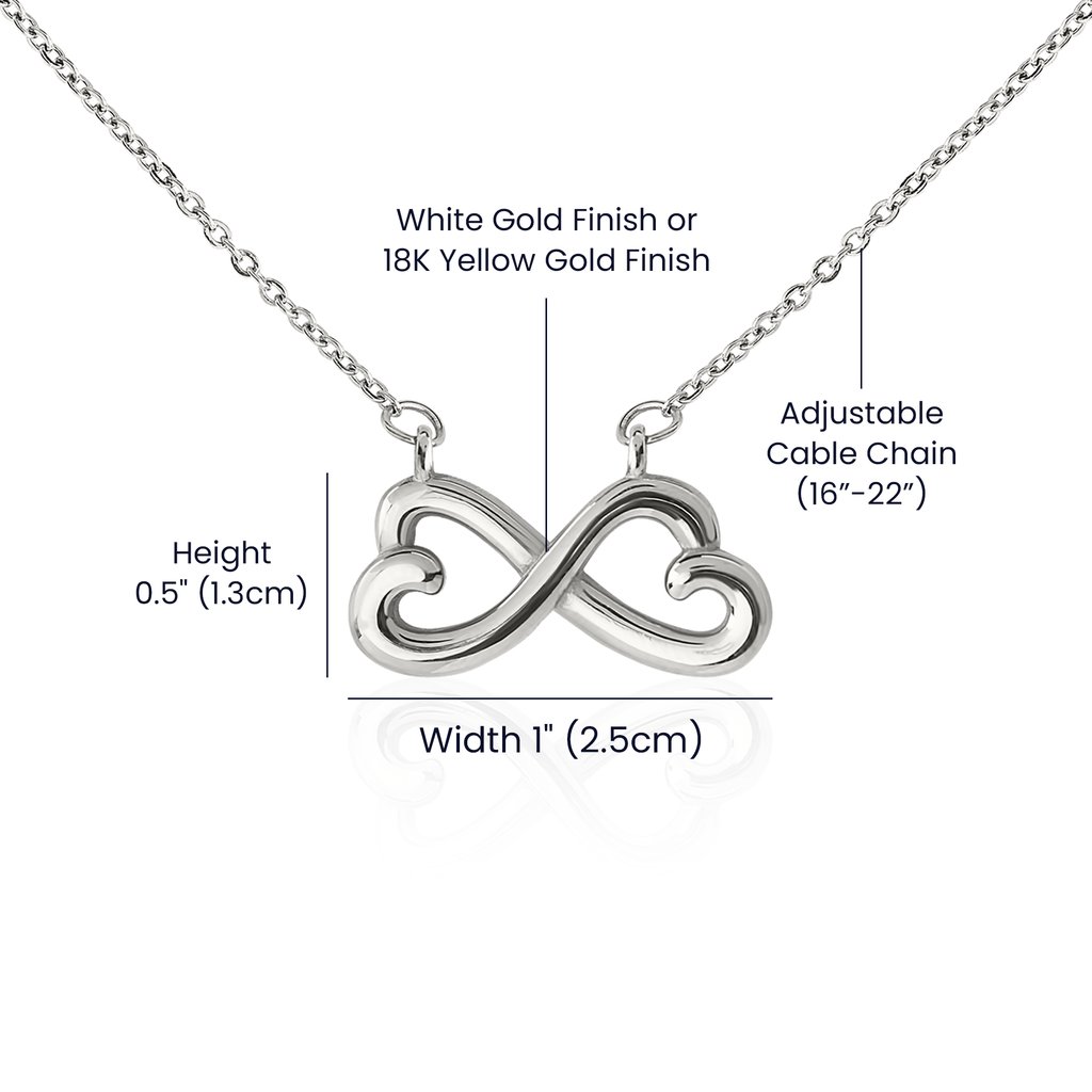 Forever Infinity Heart Necklace