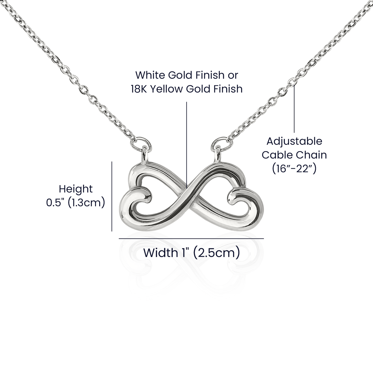 Forever Infinity Heart Necklace