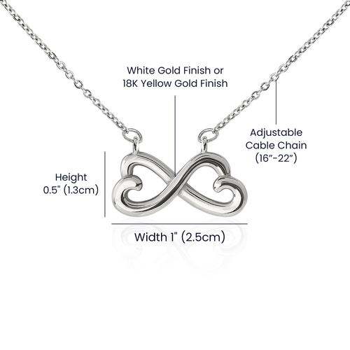 Forever Infinity Heart Necklace